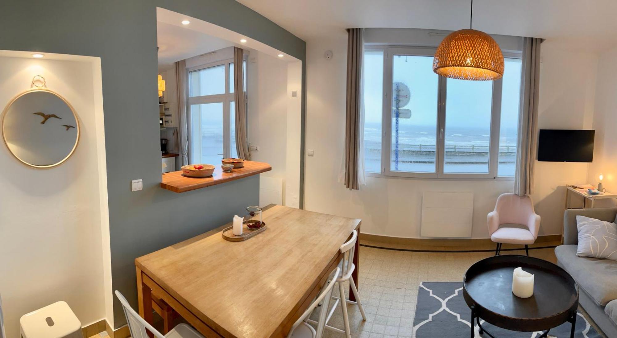 La Maison - Ambleteuse - Vue Sur Mer Et Jardin Luaran gambar