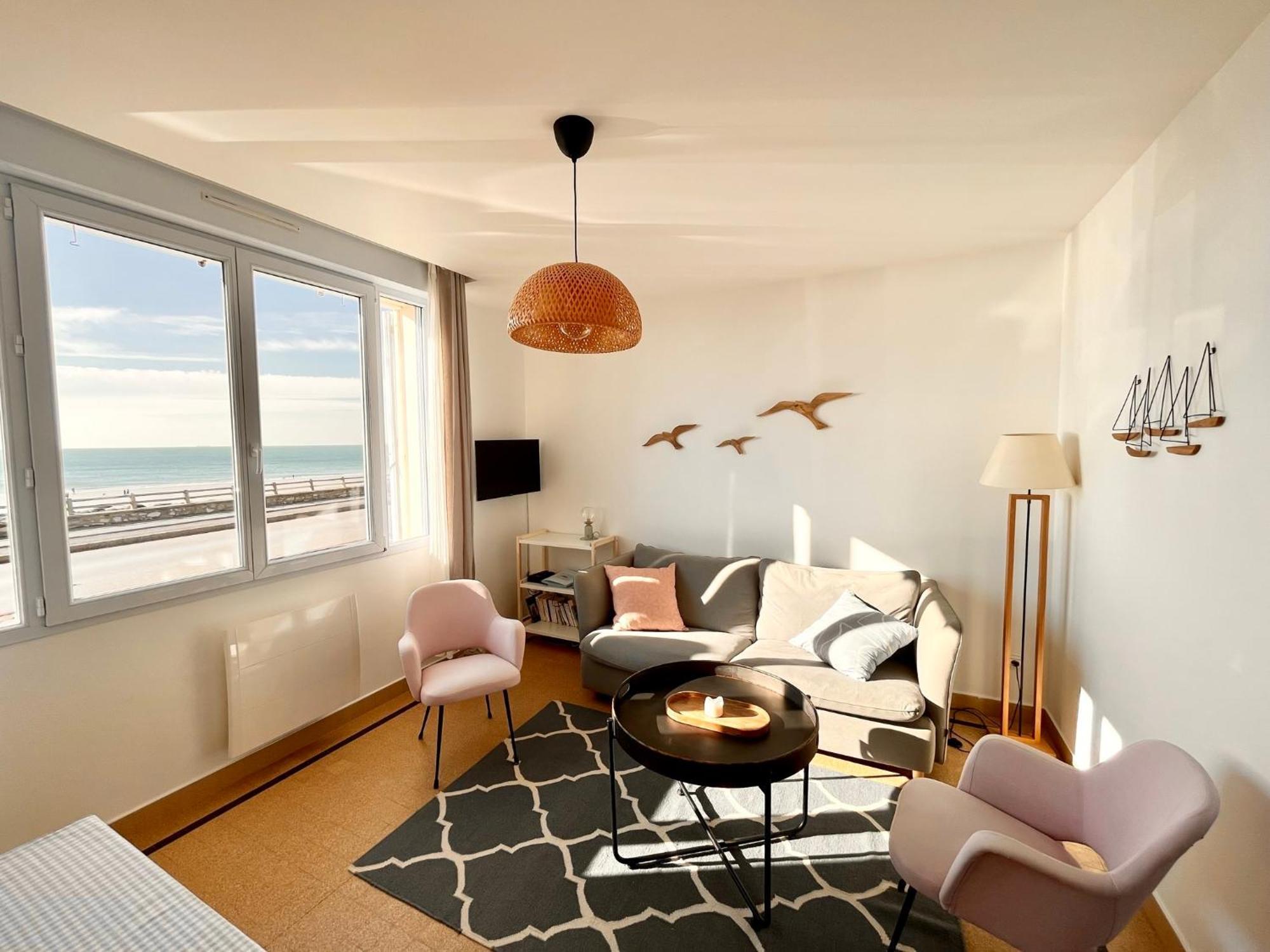 La Maison - Ambleteuse - Vue Sur Mer Et Jardin Luaran gambar